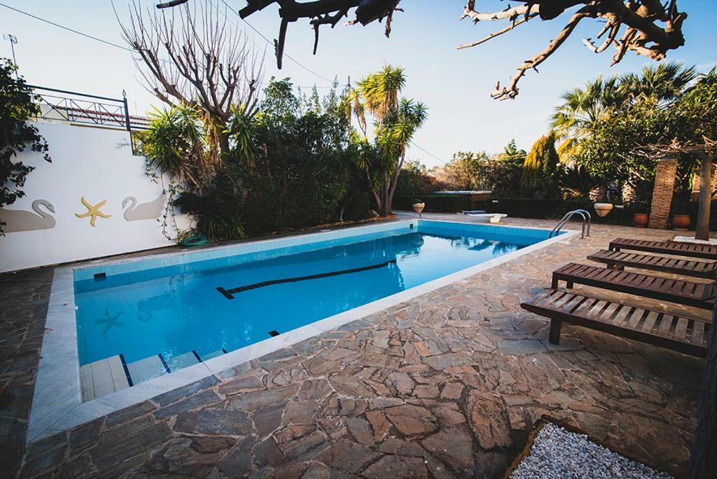 Villa Soula Анависсос Экстерьер фото